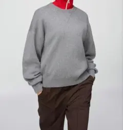 UNIQLO C ユニクロシー スムースコットンクルーネックセーター M