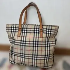♡BURBERRY ノバチェック ハンドバッグのサムネイル