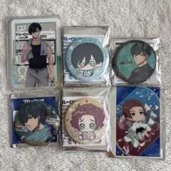 も*も様 ブルーロック 糸師凛 糸師冴 缶バッジ＆クリアカード