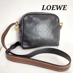 【訳あり】LOEWE　ロエベ　レザー　ショルダーバッグ