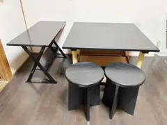 未使用 茶道具 点茶盤セット 椅子2脚 喫架 組立式 裏千家 宗悦作 喫架 紙箱 2026年最新】喫架の人気アイテム - メルカリ