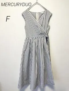 MERCURY DUO マーキュリーデュオ　カシュクールノースリーブ ワンピース