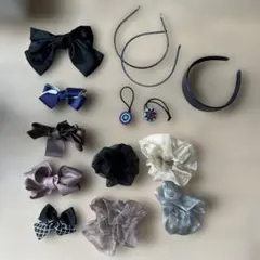 14点ヘアアクセサリー まとめ売り