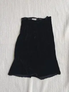 vintage アルマーニ EMPORIOARMANI ベロアスカート ブラックのサムネイル