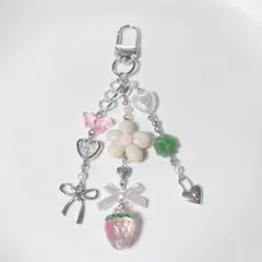 ビーズキーホルダー 127 ハンドメイド