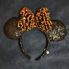 ディズニーハロウィン ミニー スパンコールカチューシャ
