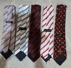Polo, Dunhill,PARKLANDメンズ ネクタイ 5本セットのサムネイル