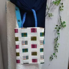 ペタンコバッグ☆ハンドメイド