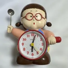 【レトロ】シチズン　おたまちゃん　置き時計