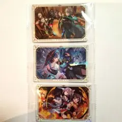 原神　ウエハース　シール　3点セット販売