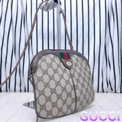 美品 保存袋付 オールドグッチ ネイビー シェリーライン バッグ - メルカリ