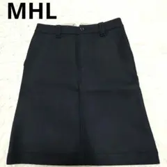 MHL. マーガレットハウエル　毛90%　スカート　Ⅲサイズ