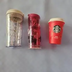 タンブラー2点とリユーザブルカッブの3点セット