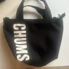 CHUMS チャムス ミニトートバッグ ブラックのサムネイル