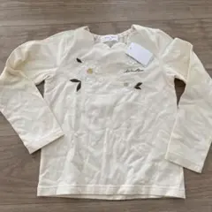 WILL MERRY 新品 長袖カットソー 120アイボリー