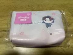 フリューくじ　山田利吉　忍たま乱太郎　ポーチ賞 ふんわり桜もちぴこの段