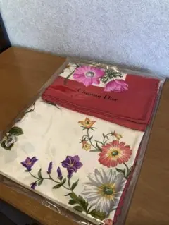 Christian Dior スカーフ 花柄 レッドのサムネイル