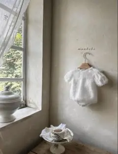 ♦︎新品♦︎monbebe ロンパース S