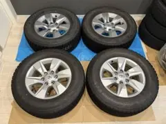 プラド 純正アルミホイール スタッドレスセットのサムネイル