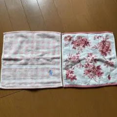 Ralph Lauren タオルハンカチ２枚セット