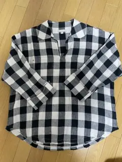 【M】Barbour チェック柄 長袖シャツ UK8のサムネイル