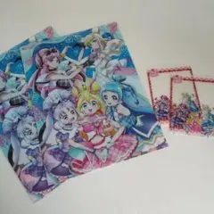 キミプリ　プリキュア　映画　特典　クリアカード クリアファイル アニメディア