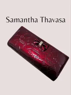 希少　新品　サマンサタバサプチチョイス ハローキティ コラボ リボン 長財布