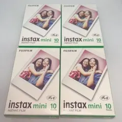 【即日発送】FUJIFILM instax mini 10枚入り　4箱