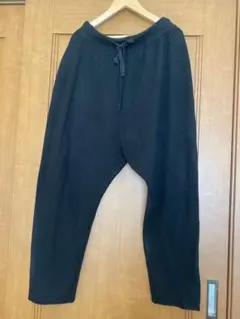 HIYORI ブラック サルエルパンツ