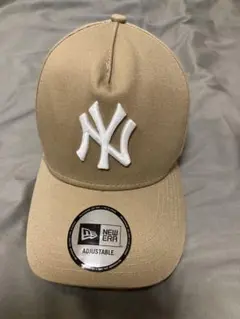 New Era NYヤンキース 9FORTYキャップ ベージュ カーキ