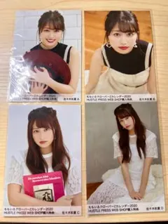 佐々木彩夏 あーりん 生写真4枚コンプ カレンダー2020特典
