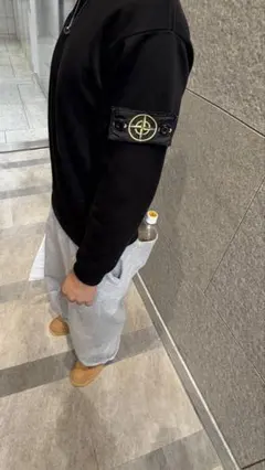 STONE ISLAND ブラック スウェット sサイズ
