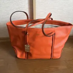 サマンサタバサ　　オレンジ トートバッグのサムネイル