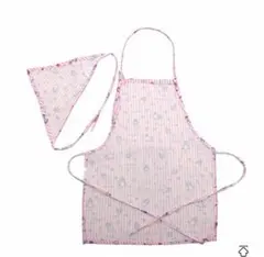 エプロン 、三角巾　子供用　新品未使用　うさぎ　手作り