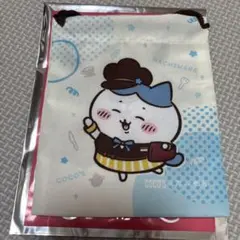 COCO'S × ちいかわ　ココス　コラボ　第一弾　巾着　ハチワレ
