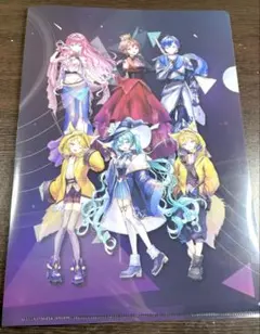 初音ミク16th×RED° TOKYO TOWER クリアファイル、ステッカー