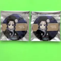 鬼滅の刃　鬼滅の奏宴　胡蝶しのぶ　缶バッジ　2個　　　　　　　17