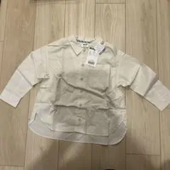 シャツ　アイボリー　サイズ110 新品未使用タグ付き
