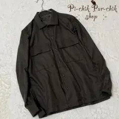 【ナノ·ユニバース】　シャツ　ジャケット　メンズ　長袖　カジュアル　Ｓサイズ