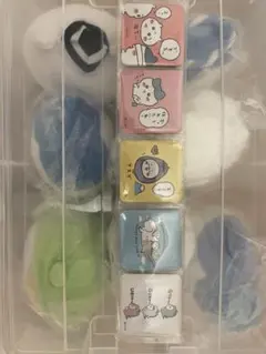 ちいかわハッピーバッグ2024 スクエア缶バッジ5個セット