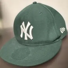 ニューエラキャップ　7 1/2　ヤンキース　グリーン