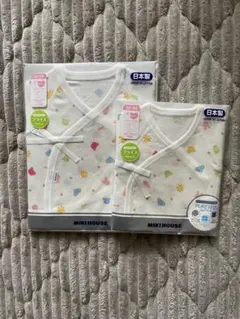 MIKI HOUSE ベビー肌着 50-60cm 2点セット
