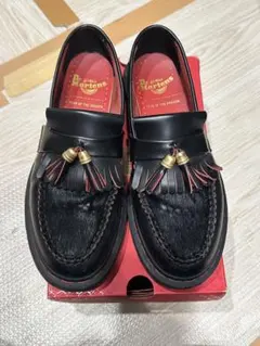 Dr.Martens ADRIAN タッセルローファー CHERRY RED - メルカリ