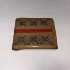 GUCCI GGキャンバス2つ折り財布のサムネイル