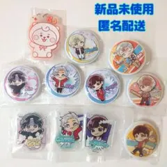 BTS BT21 tinytan 缶バッジ アクリルスタンド まとめ売り セット