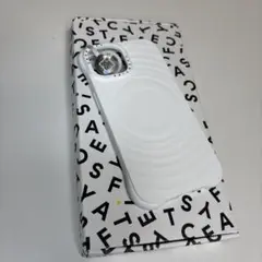 【新品未使用】ケースティファイシリコンウェーブ ホワイト iPhone15
