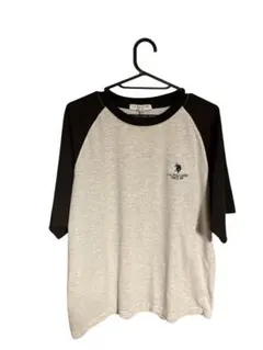 U.S.POLO ASSN ラグランスリーブ