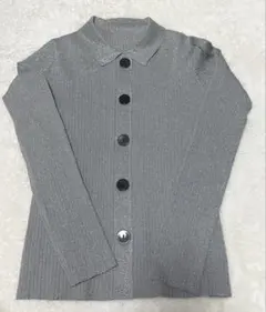 LOWRYSFARM ニットポロ フリーサイズ