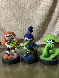 スプラトゥーン　クラシックマリオ　アミーボフィギュア4体セット