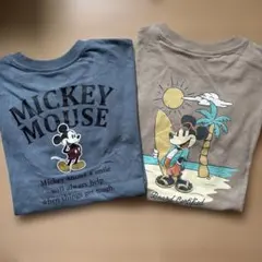 ディズニー ミッキーマウス Tシャツ 2枚セット 150cm